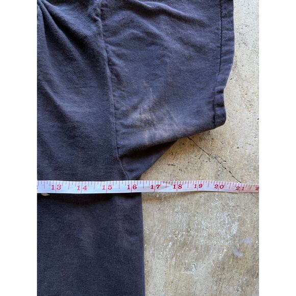 Vintage 1970s Elvis Presley Black Tee Size Mens XS Rock and Roll - Picture 5 of 7